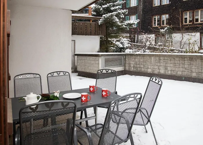 Abendrot Apartments-29 By Interhome גרינדלוולד